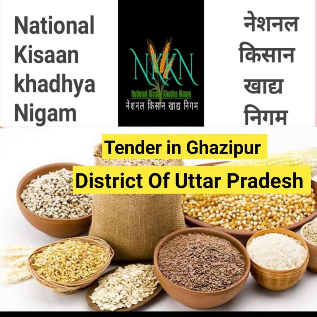 Tender in National Kisaan Khadya Nigam District Ghazipur Uttar Pradesh Unit