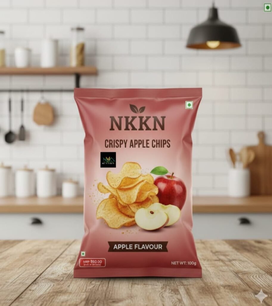 NKKN Crispy Apple Chips – Apple Flavour.